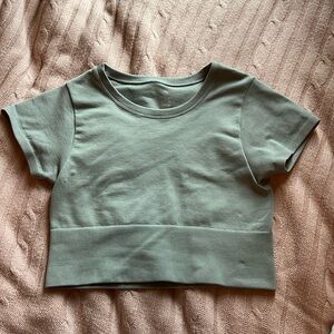 Offline by Aerie Seamless Ribbed Crop Top